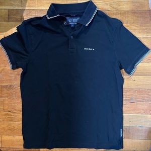 Armani jeans.  Collared t-shirt men medium.